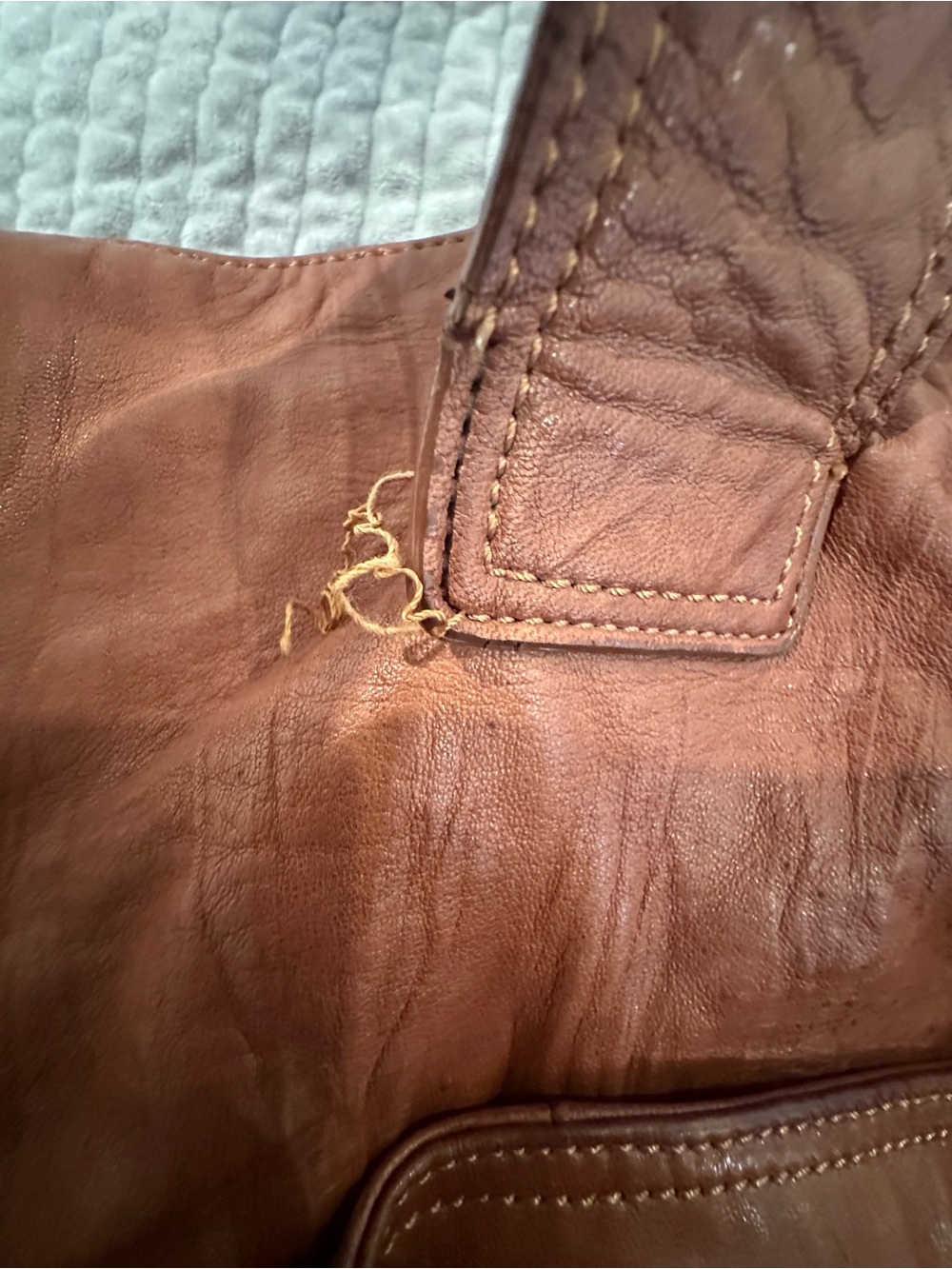 Betsey Johnson Y2K Vintage Authentic Genuine Leather Boho Bag - Picture 10 of 16